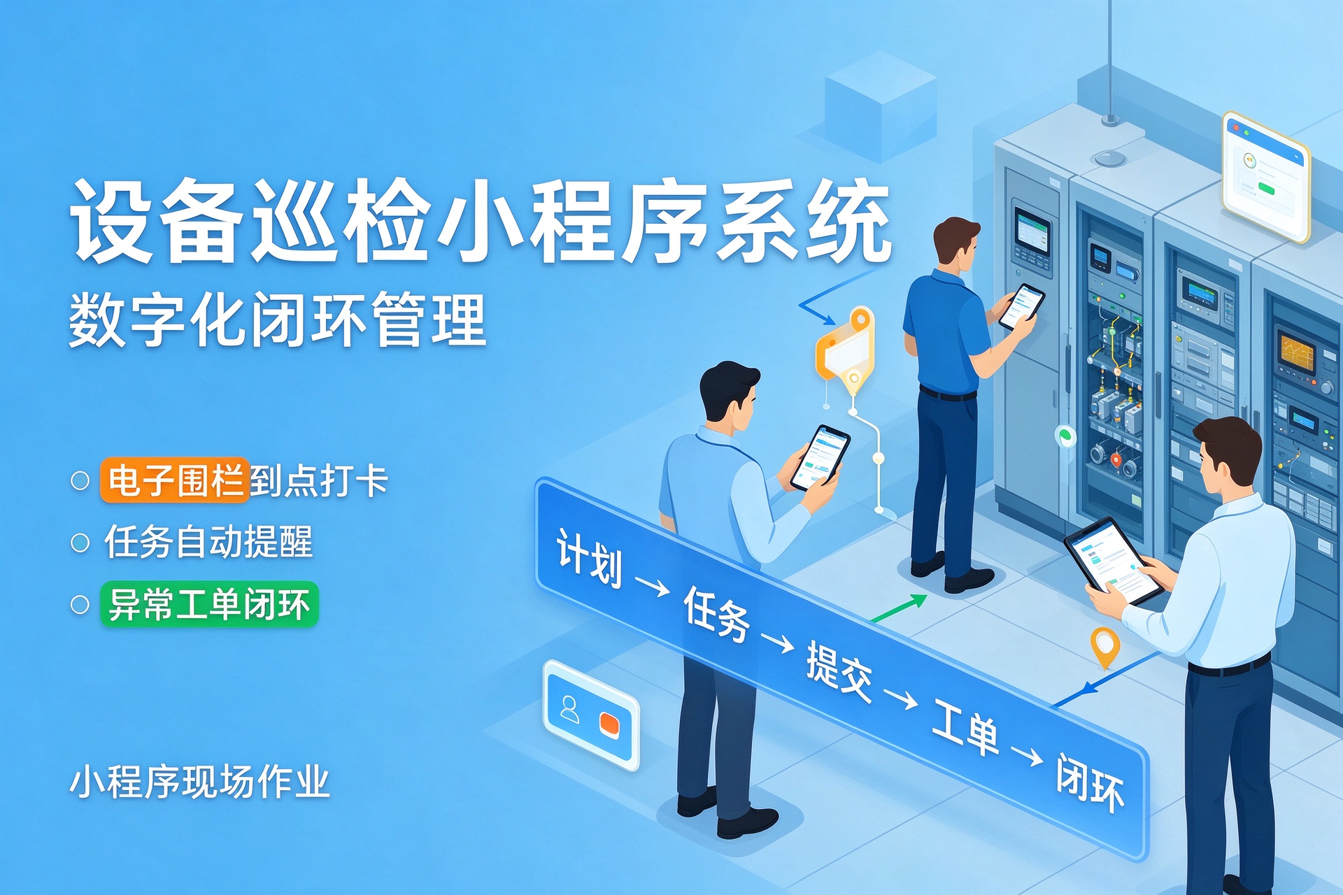 设备巡检小程序系统